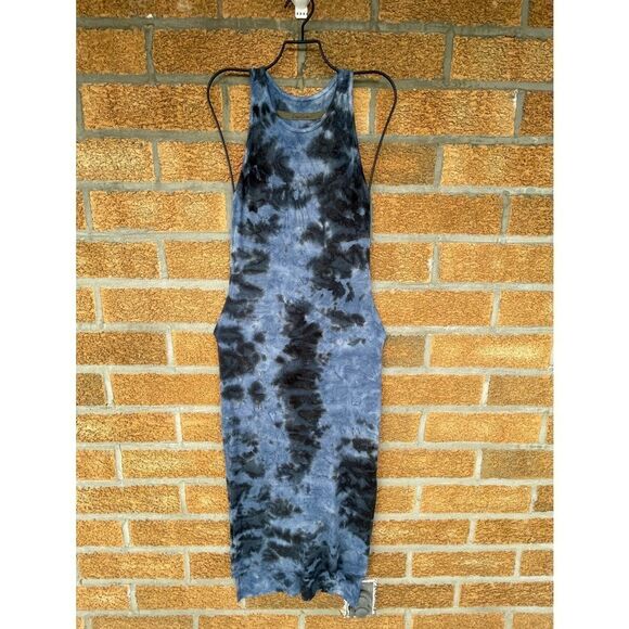 ENZA COSTA RIBBED TANK DRESS SMALL - Picture 5 of 12